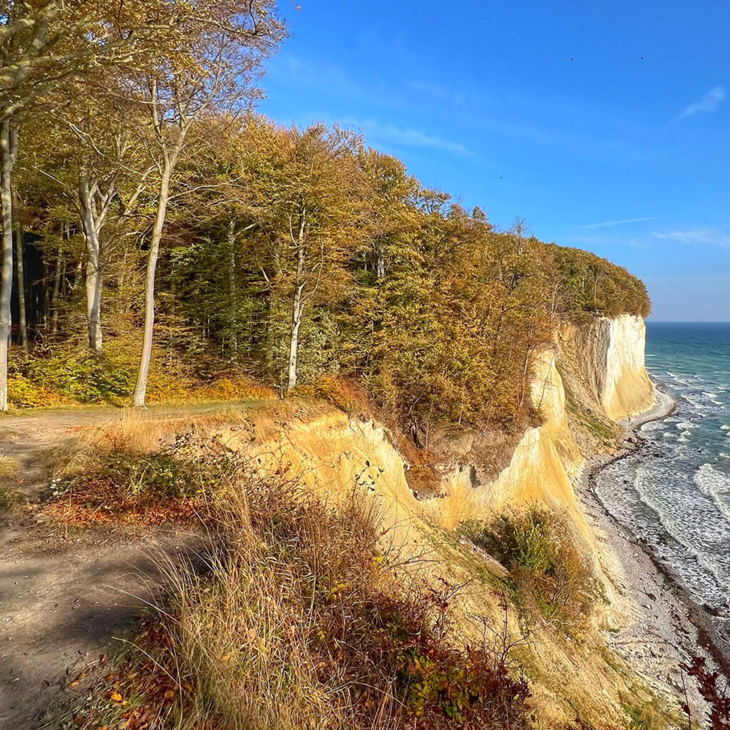 Der Küstenwanderweg von Sassnitz bis zum Königsstuhl