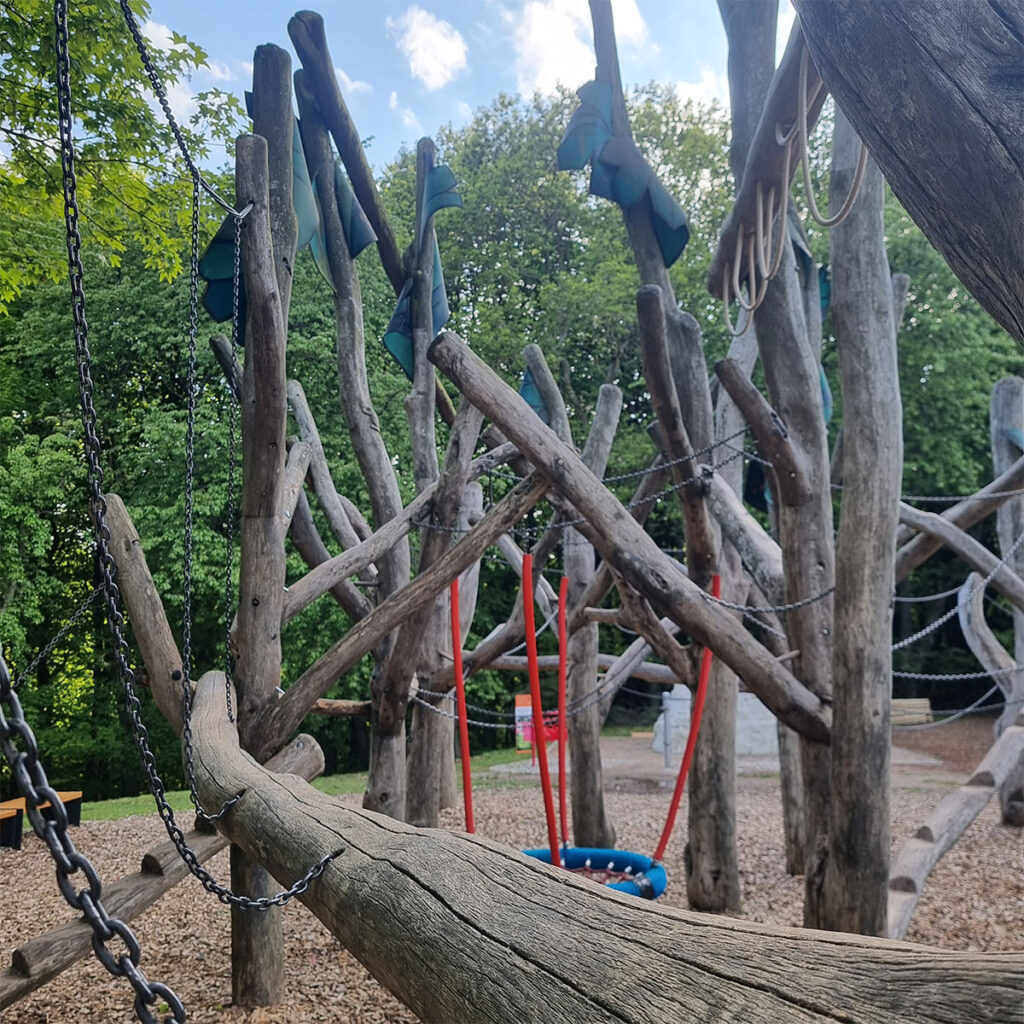 Der Kinderspielplatz am Königsstuhl